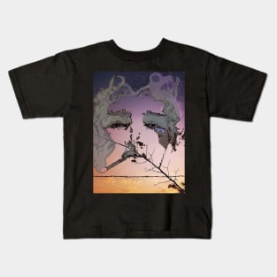 Smoke and Mirrors Kids T-Shirt